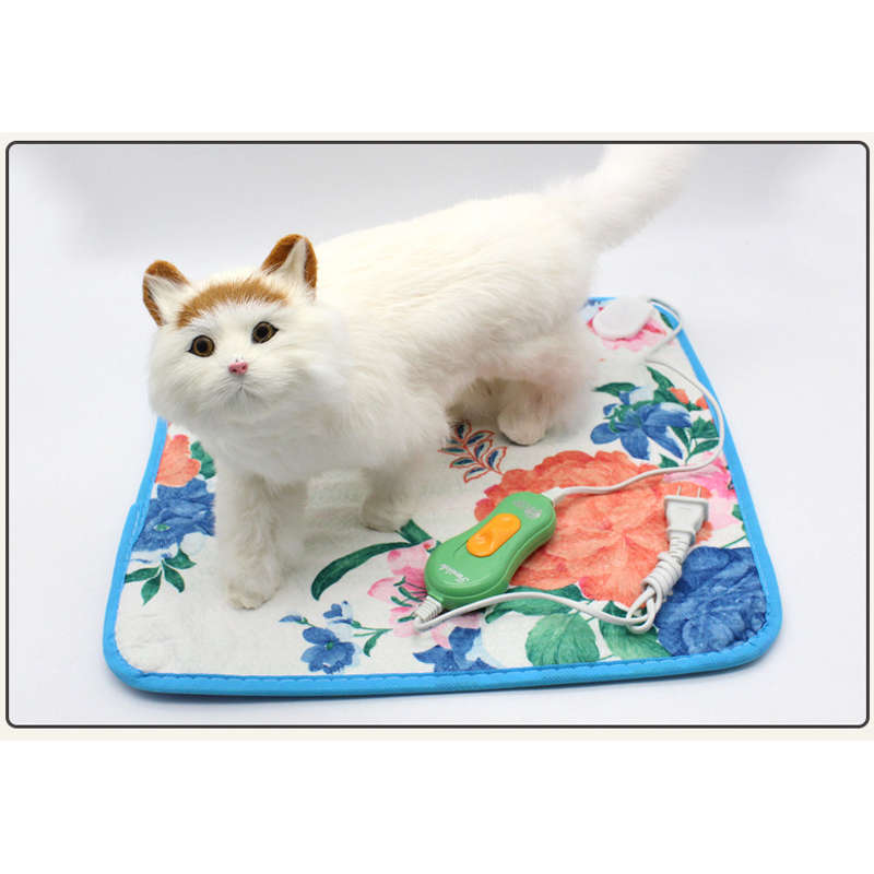 Electric Pet Heating Mat Blanket Heated Cat Dog Heater Pad Bed Winter Waterproof