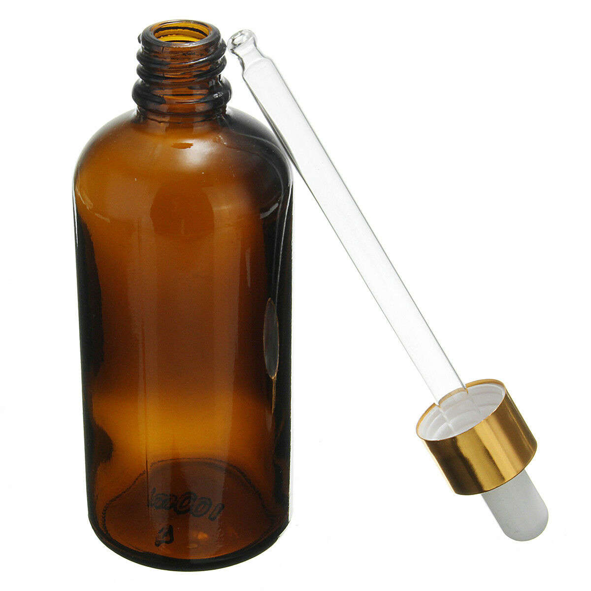 30/50/100ml Amber Glass Essential Oil Dropper Bottles Vials Containers...-(Capacity 50ml )