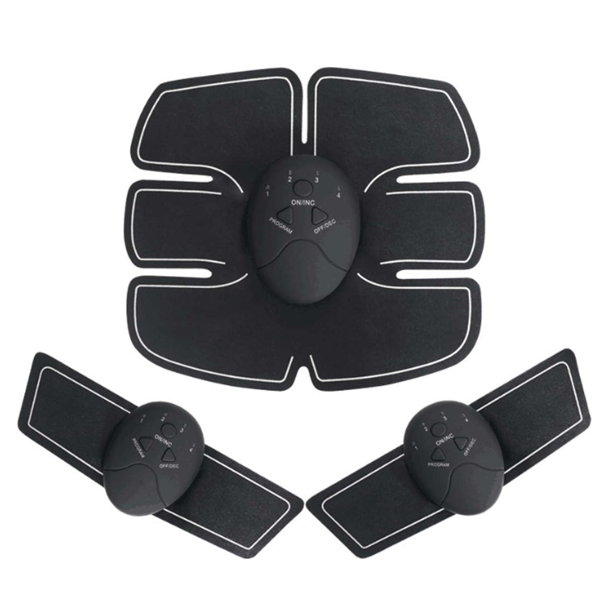 New 6pcs Electric Muscle Training Gear Abdomen Shoulder Sticker Body Exercise Sh