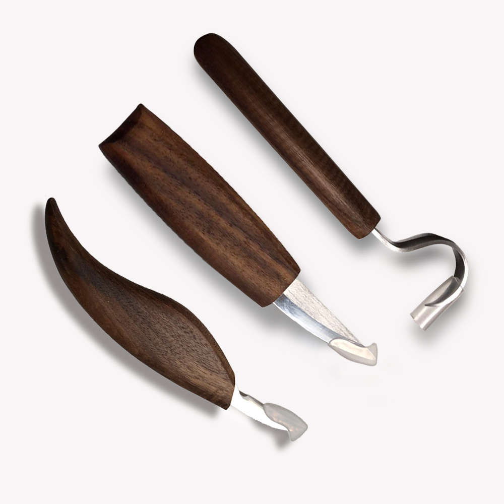 5pcs Wood Carving Knife Chisel Woodworking Whittling Cutter Chip Craft Hand Tool (Size 5)