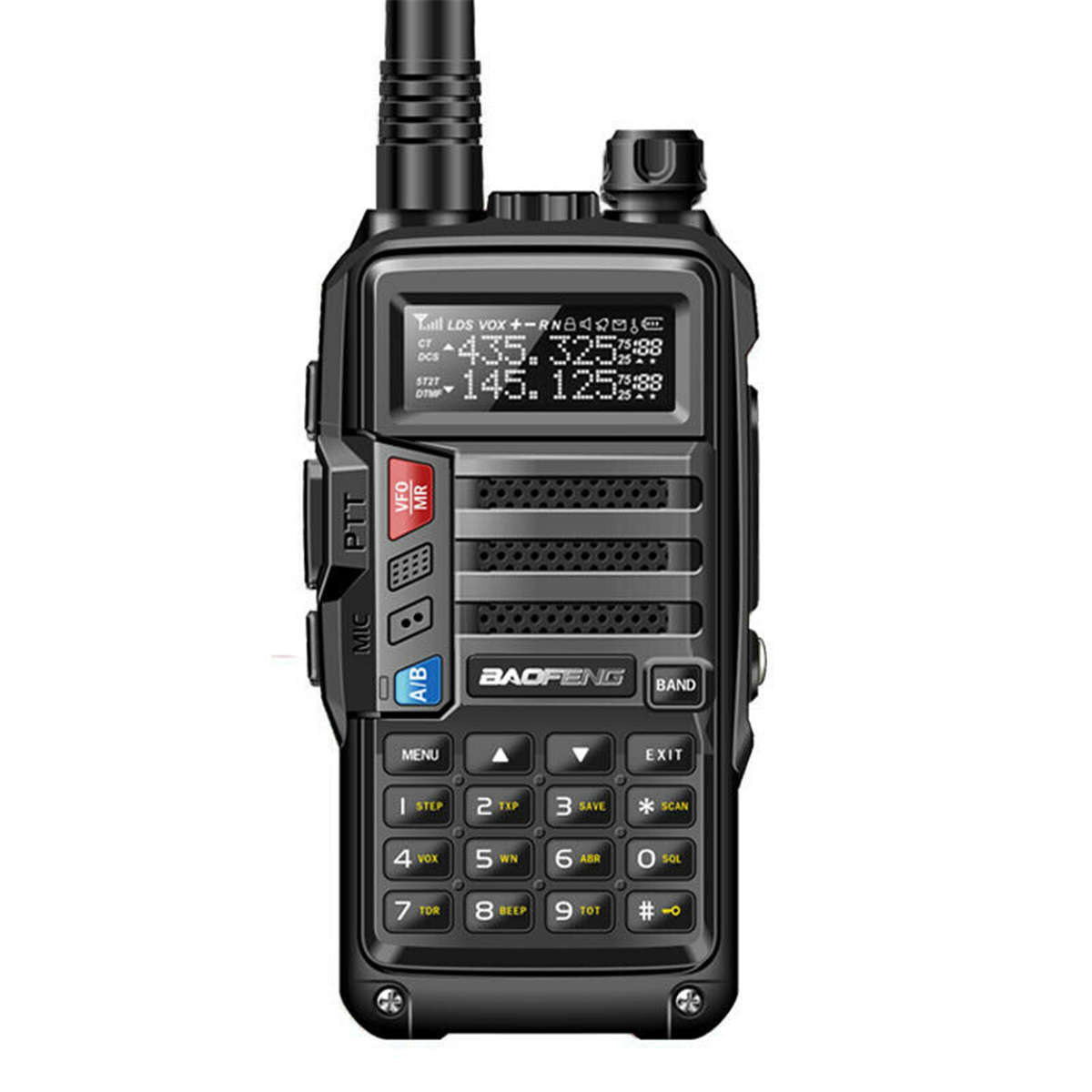 BaoFeng UV-S9 Walkie Talkie VHF UHF 128 Channels Two Way Radio CB Funk-Transceiver 8W 10km Long Rang