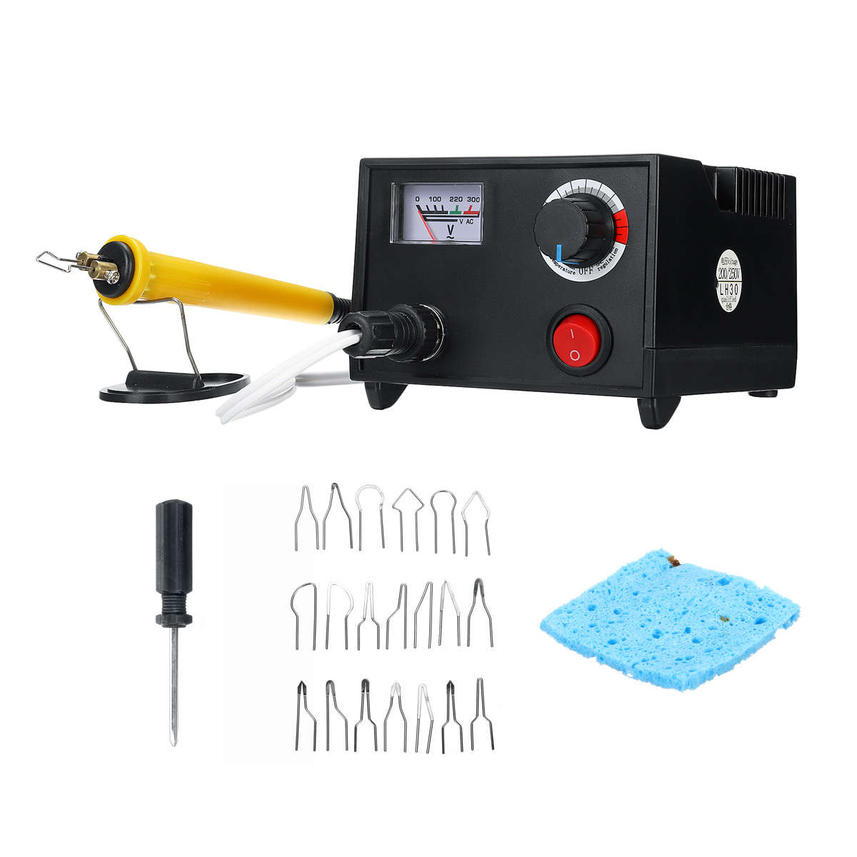 Multifunction Adjustable Wood Burning Craft Pyrography Machine Woodwork Tools Kit (Type LH30-ZY1)