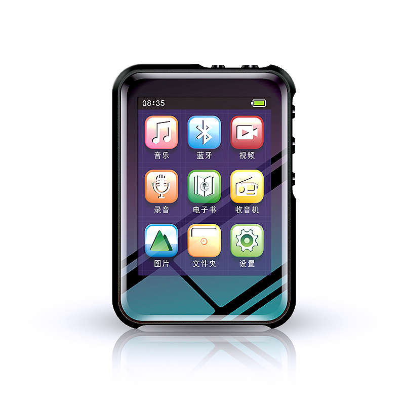 JNN M16 2.4inch 8GB 16GB 32GB bluetooth MP3 MP4 Player FM Radio Voice Recorder Ebook M (Memory 32GB)