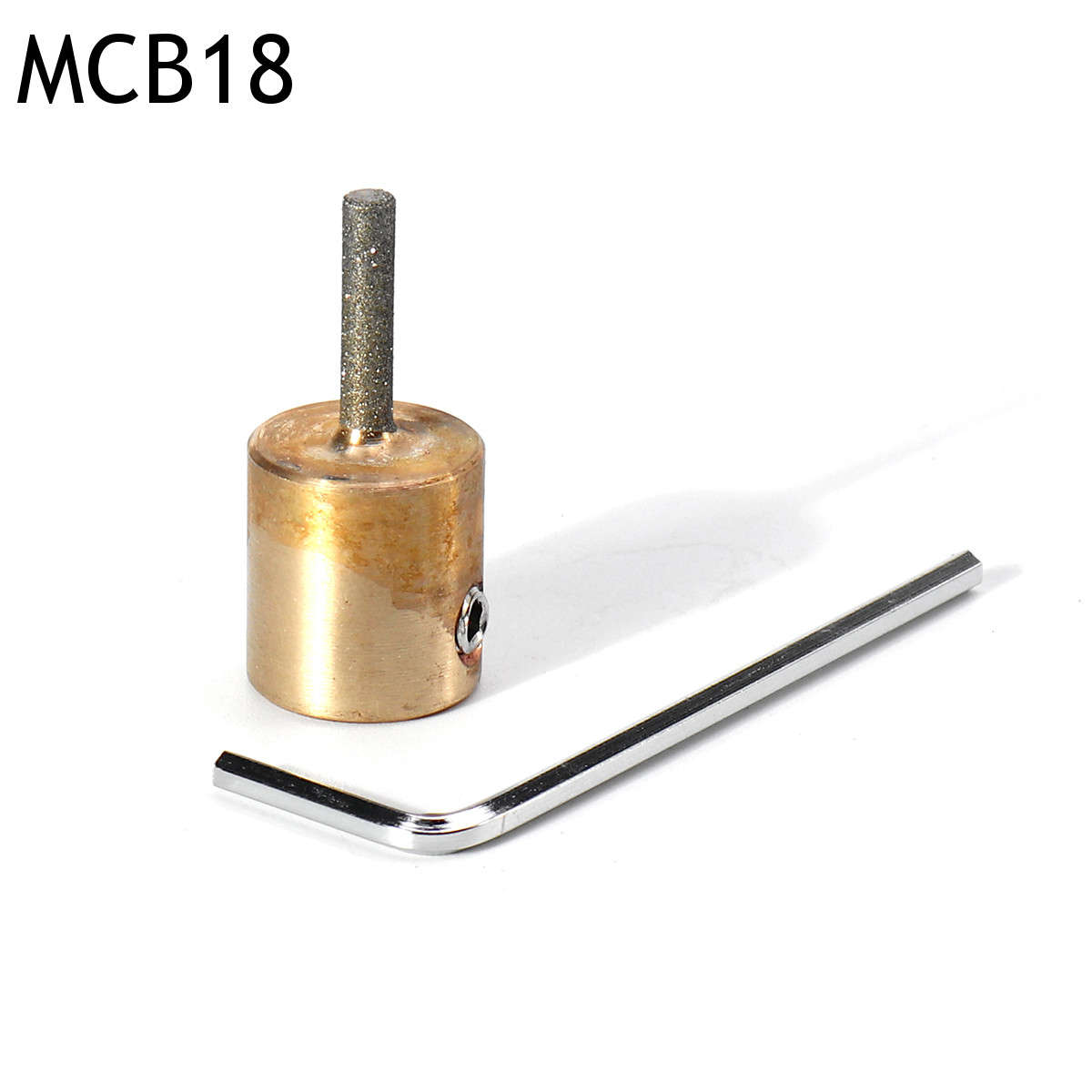 MCB01 MGB34 MCB18 MGB14 Grinder Wheels Stained Glass Grinding Head Bit For Glass Stone (Size 18)