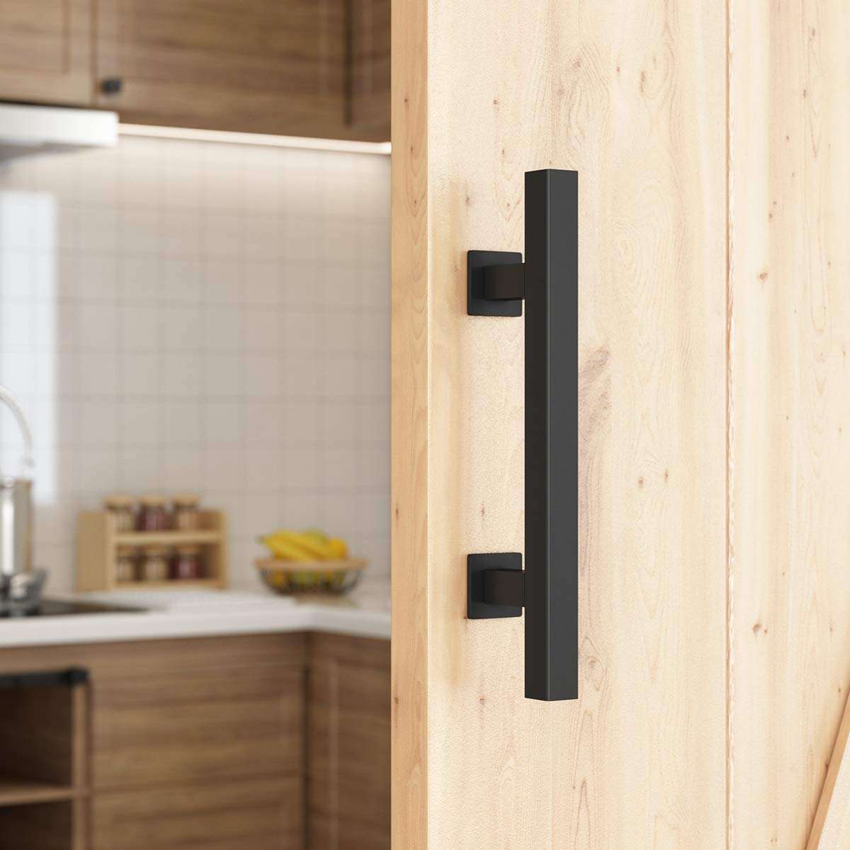 Barn Door Handle Sliding Flush Pull Wood Door Gate Hardware Stainless