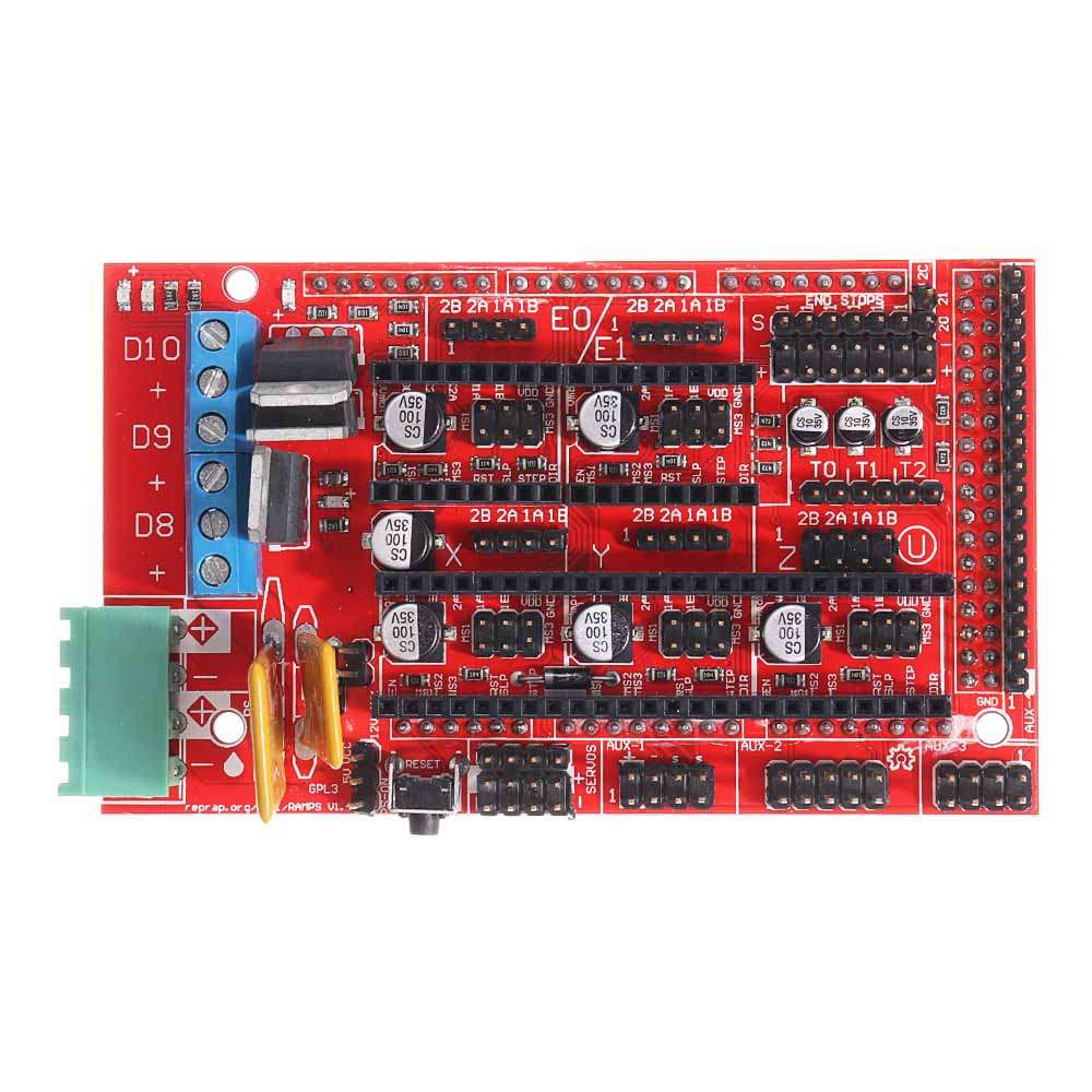Geekcreit Ramps 1.4 Control Board  + Mega2560 R3 + A4988 Driver With Heat Sink 3D Printer Mainboard