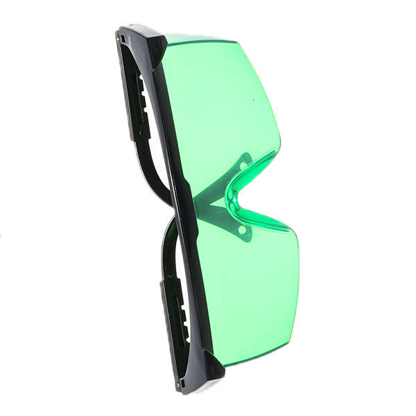 Laser Goggles Safety Glasses Protective Eyewear PC with Adjustable legs (Color Yellow)