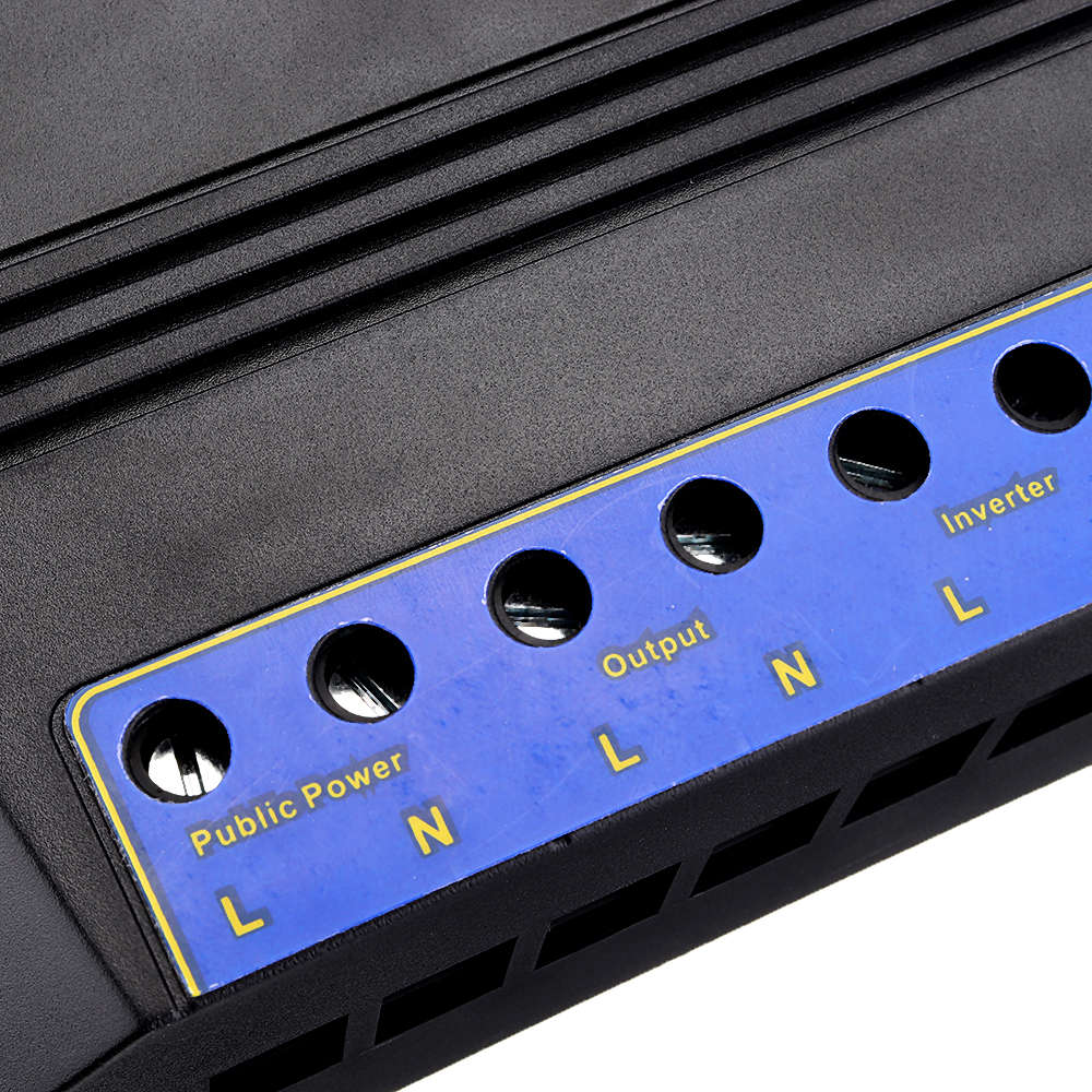 MoesHouse Automatic ATS Dual Power Transfer Switch Solar Charge Controller for Solar Wind System DC