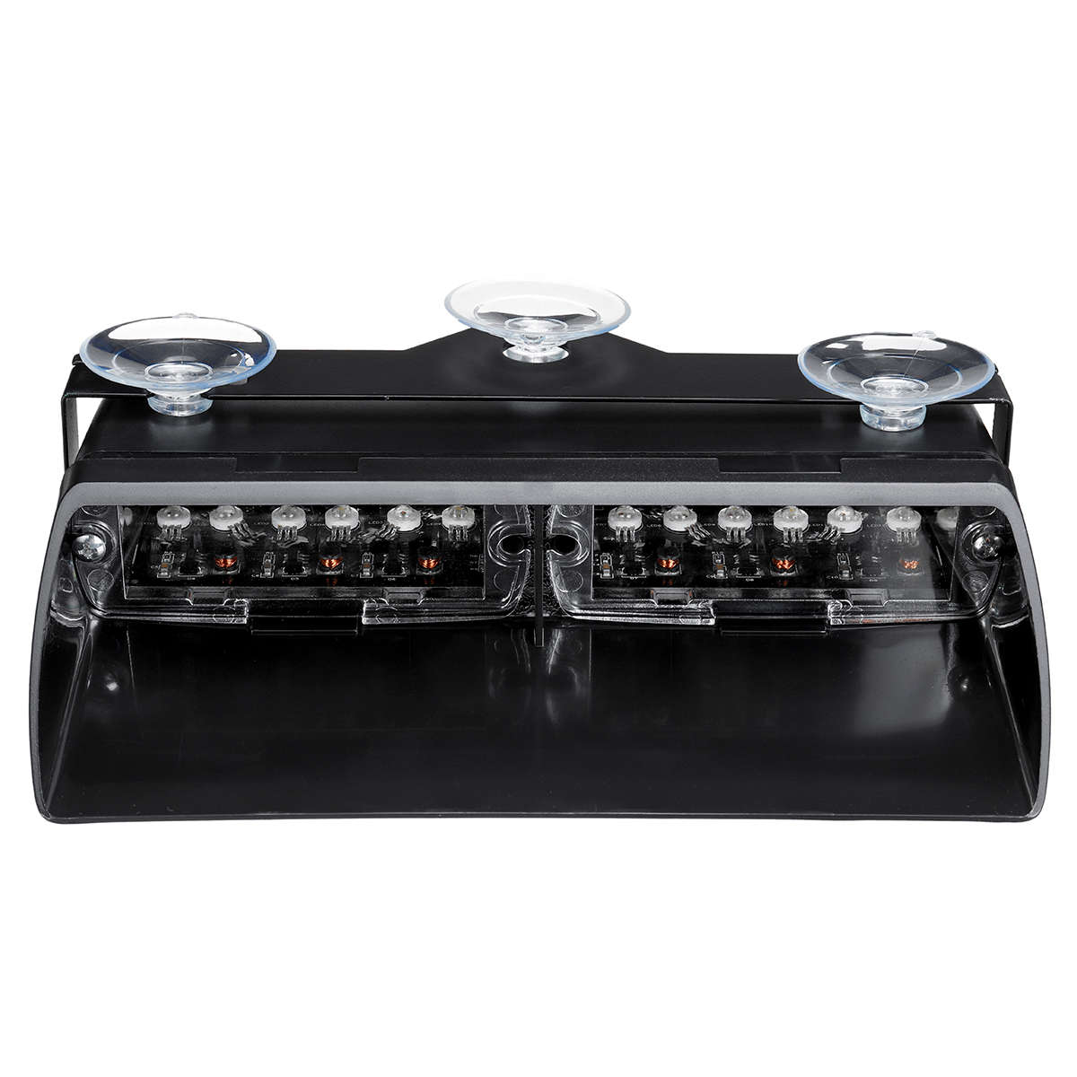 12LED RGB 12V 36W Car Auto Windshield Dashboard Emergency Warning Strobe Light 6 Colors