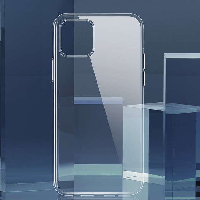 Baseus Ultra Thin Transparent Clear Soft TPU Protective Case for iPhone 11 (Color Transparent Black)