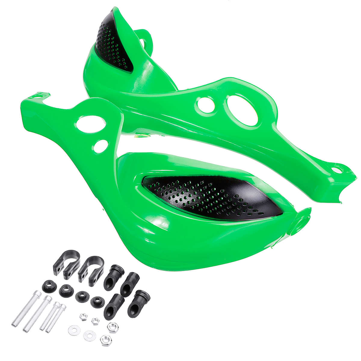 Pair Motorcycle Handlebar Handguard Hand Handle Guard