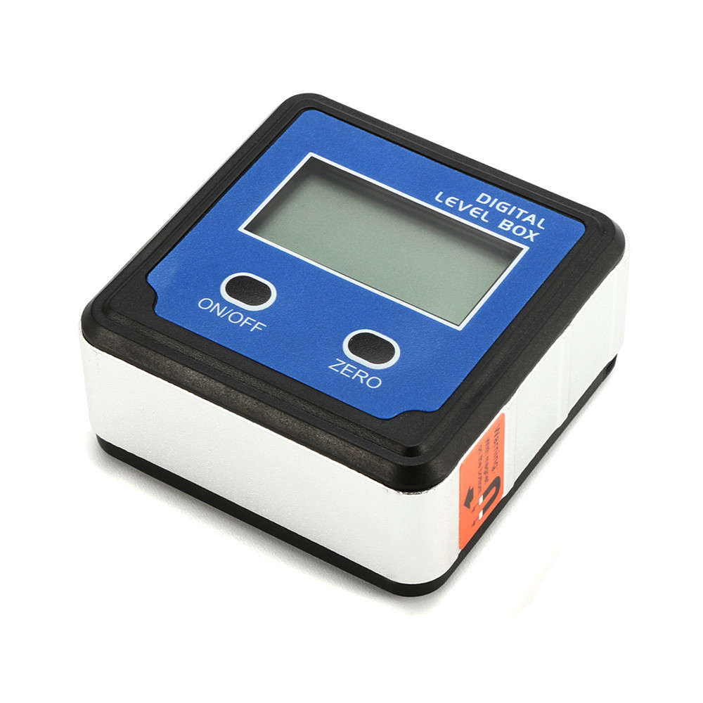 Drillpro 4 x 90 Digital LCD Level Box Inclinometer Angle Ruler Angle Finder Gauge Protractor Magn...