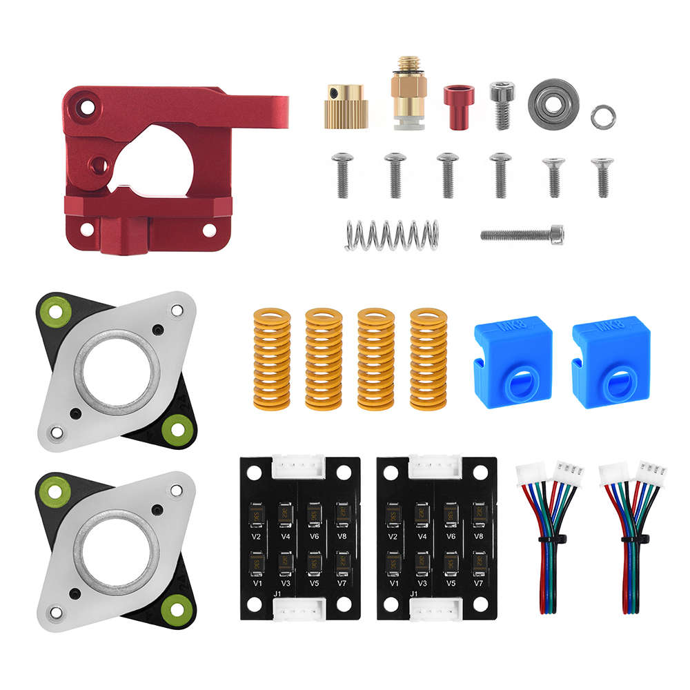 TWO TREES Right Type Metal Extruder + TL-smoother + 2*Stepper Motor Damper + 4*Spring Kit for Creali