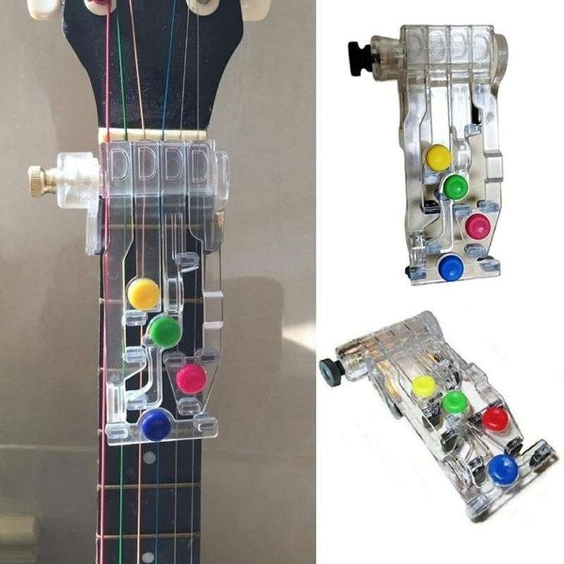 Guitar Teaching Aids Fingertip Pain-proof Cots Guitar Aid for Guitar Practice...