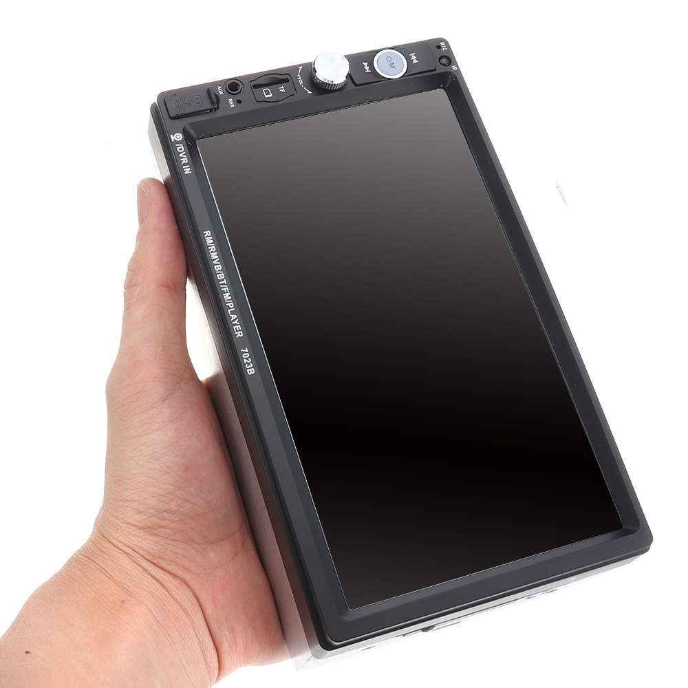 iMars 7023B 7 Inch 2 DIN Car Stereo Radio MP5 Player FM USB AUX HD blu