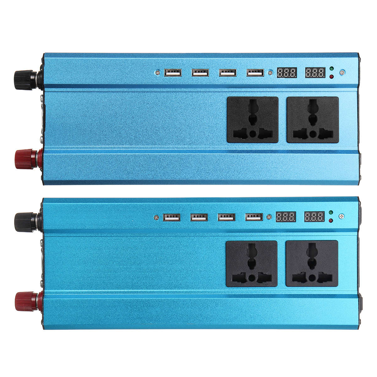 5000W 4 USB 3 Socket Car Converter Power Inverter DC 12V 24V To AC 220V Invertor (Voltage 24V-220V)