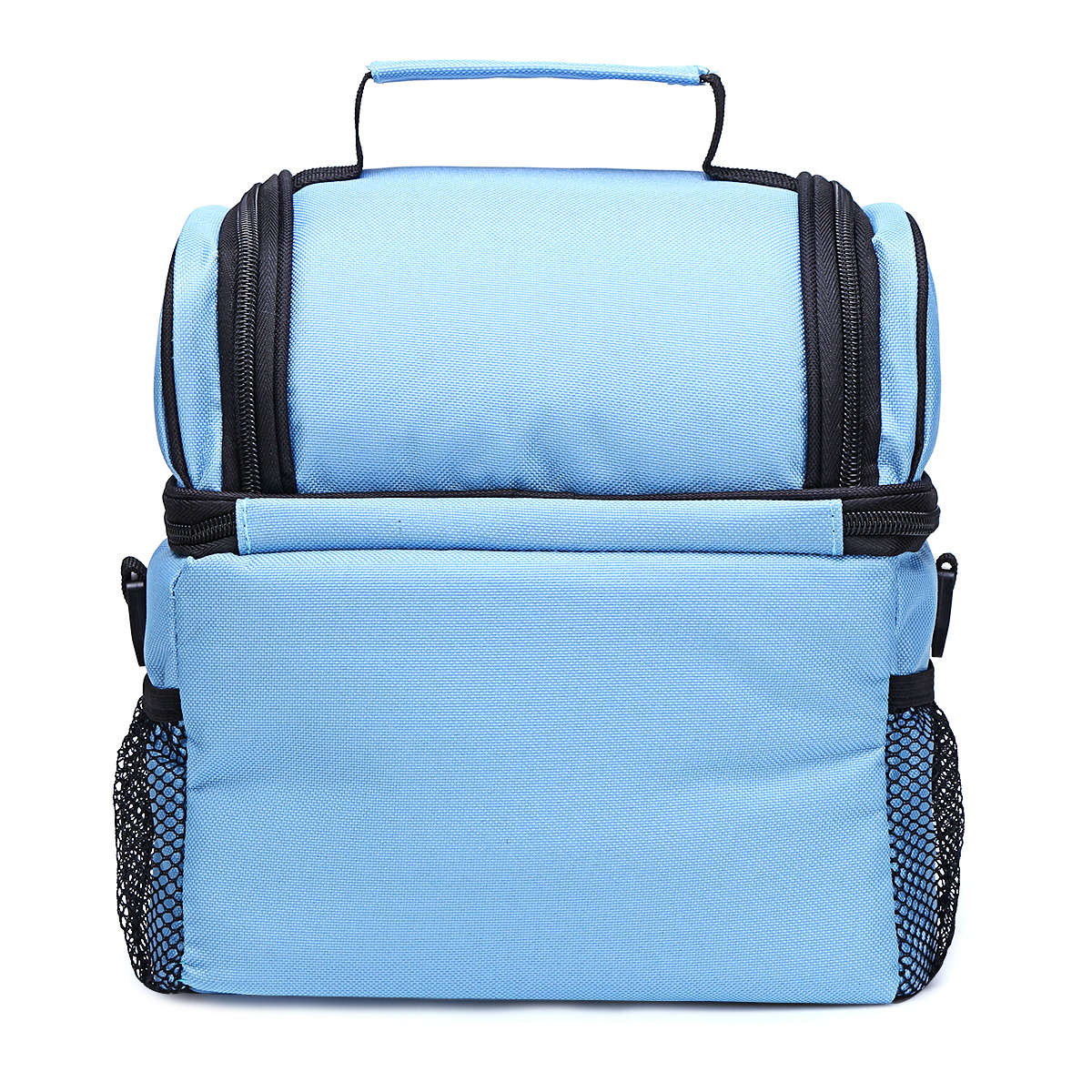 Waterproof Insulated Thermal Cooler Lunch Box Carry Tote Work Case Storage Bag (Color Blue)