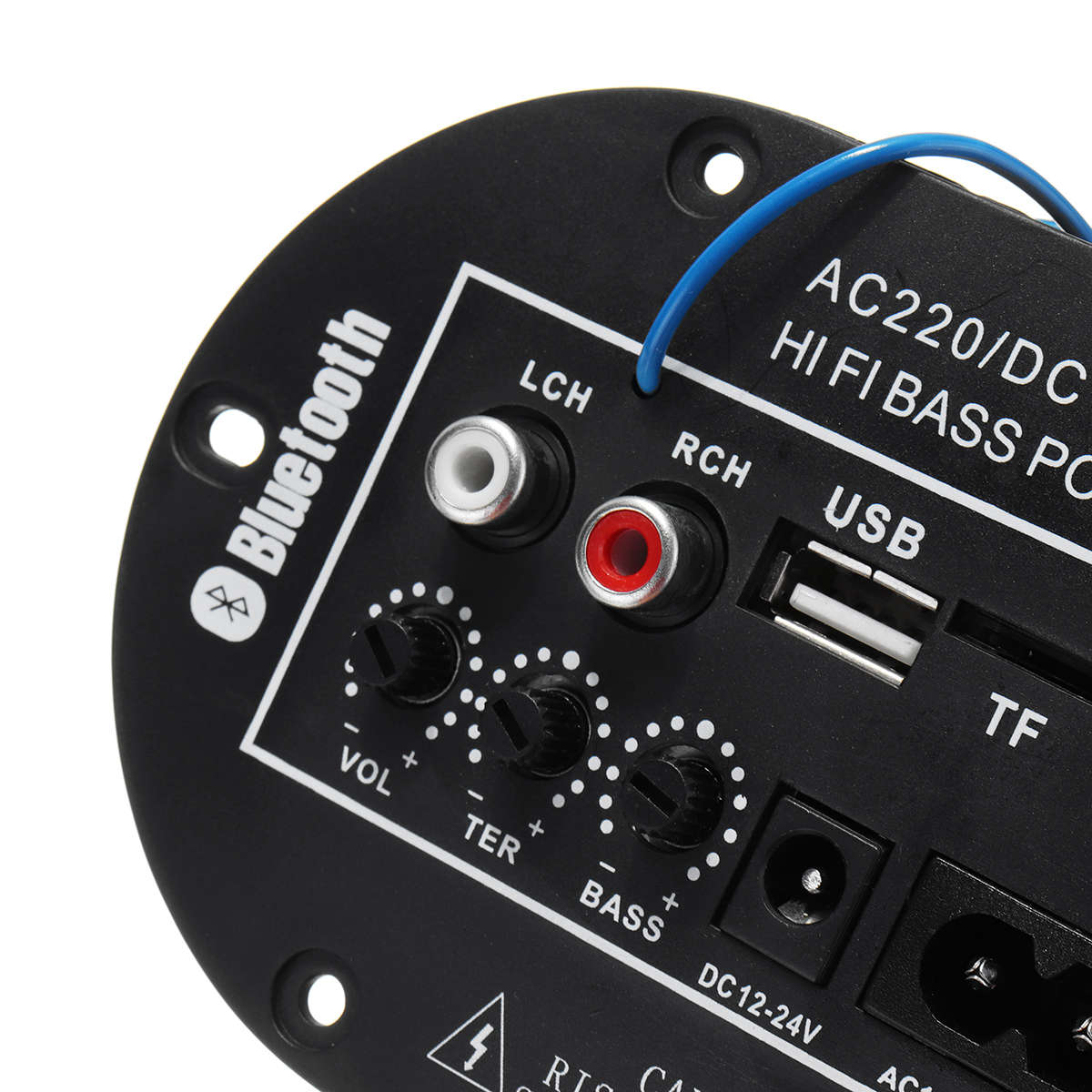 100W High Power bluetooth Subwoofer Hi-Fi Bass AMP Amplifier Board wit