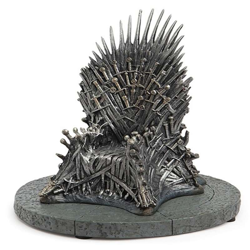 New 16CM PVC Creative Game Decoration Throne Hand Action Figure Model Toys