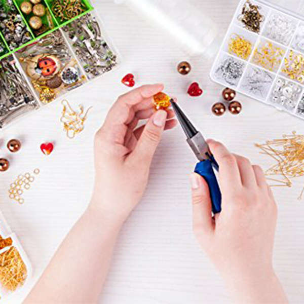 1200Pcs Earring Backs Kit with 15 Style DIY Jewelry Earring backings, Earring hooks and Earrings pos