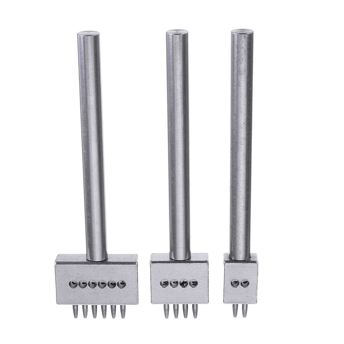 4/5/6mm Leather Chisel Craft Tools Hole Punch Stitching Punch Tool Set (Size 4mm)