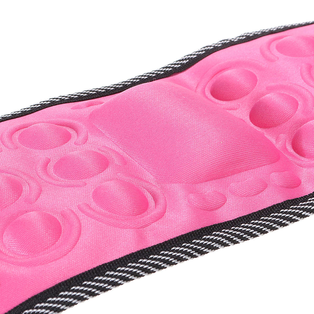 Wireless Electric 6 Motors Slim Belt Heating Massager Vibration Burner Fitness Loss We (Color1 Pink)