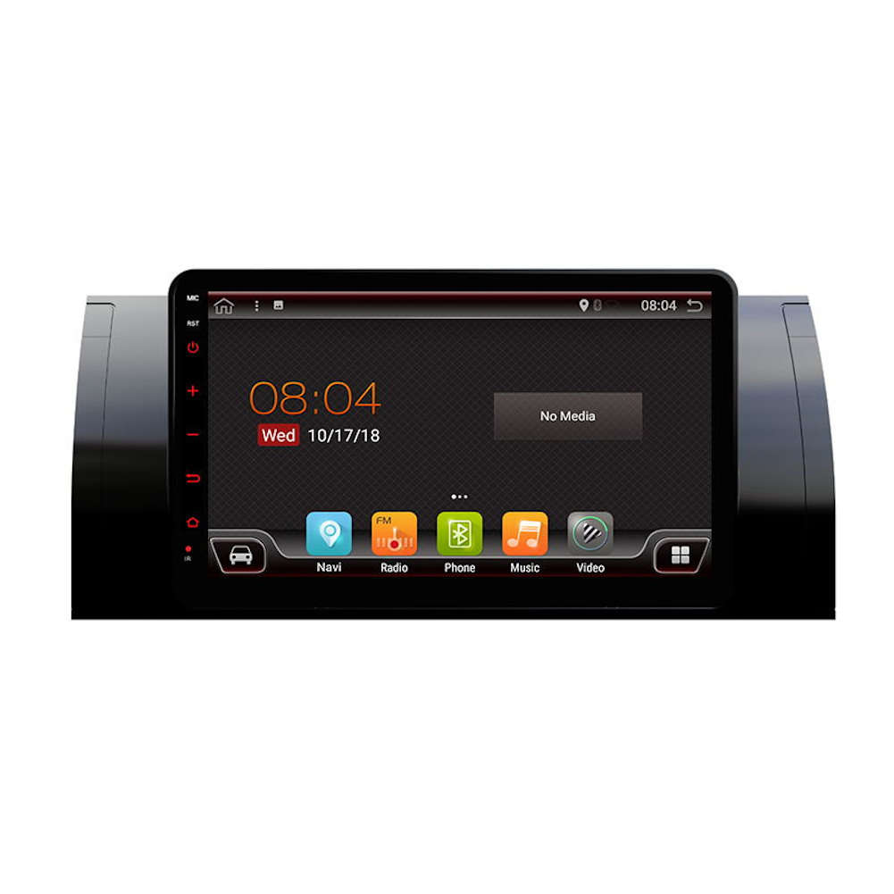 YUEHOO 8.0 Inch 2 DIN 4+32G for Android 9.0 Car MP5 Player 8 Core Touch Screen bluetooth Radio GPS C