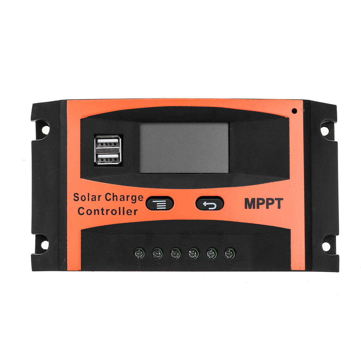 30A/40A/50A/60A MPPT Solar Charge Controller 12V/24V LCD Accuracy Dual USB Solar Panel Battery Regul