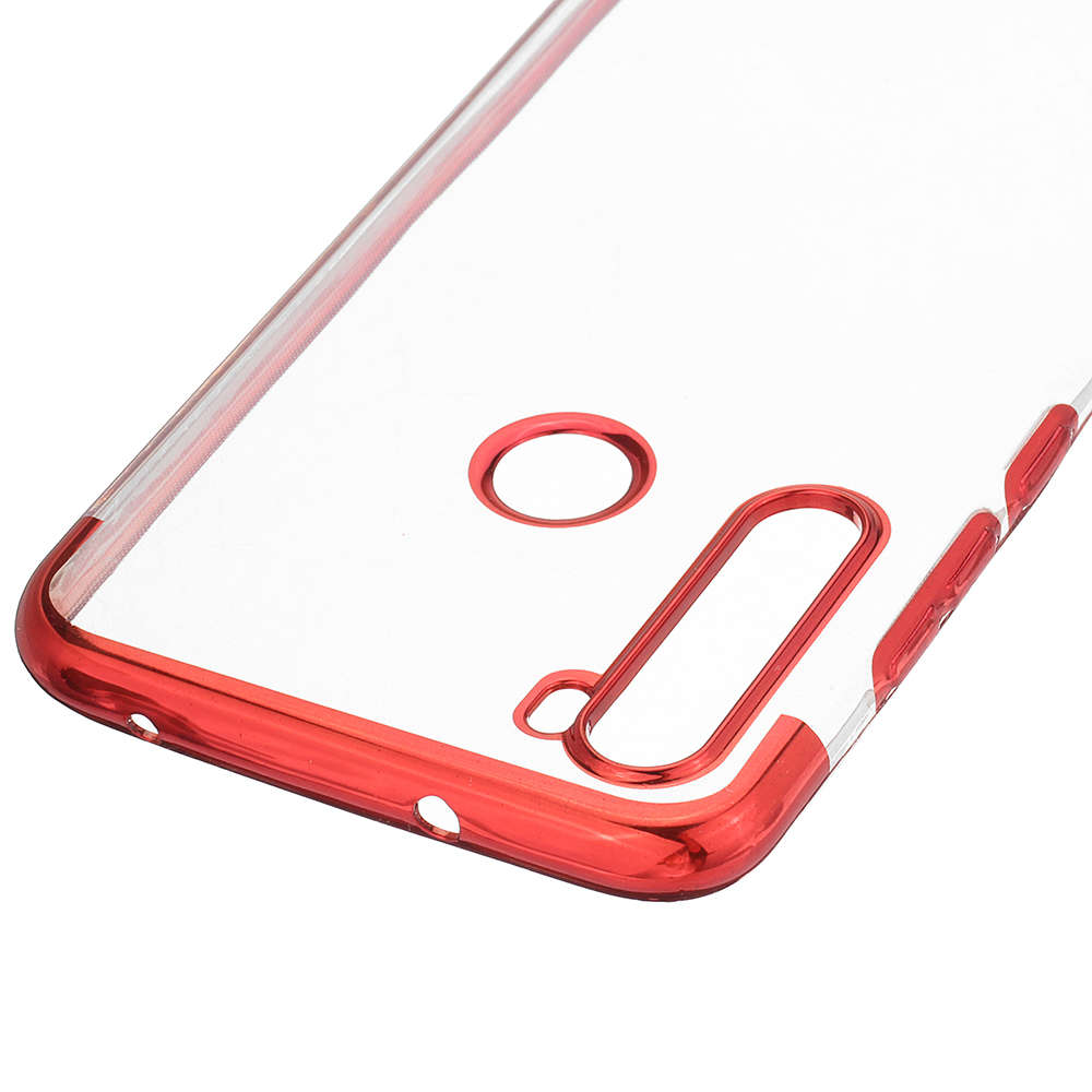 Bakeey Plating Shockproof Transparent Soft TPU Protective Case for Xiaomi Redmi Note 8