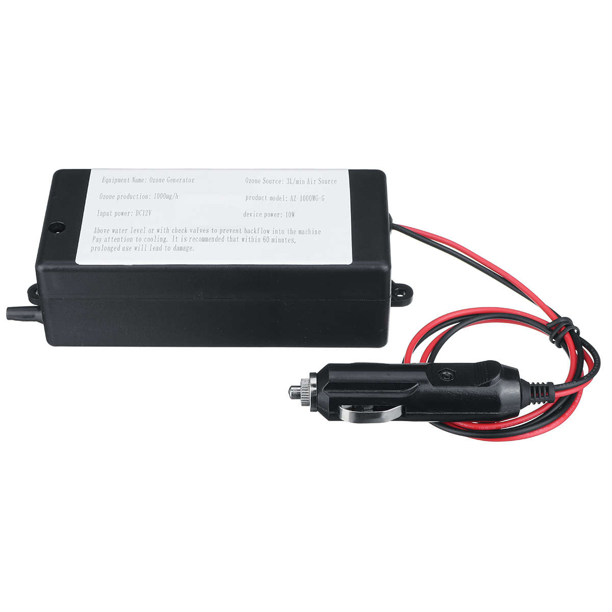 Ozone Generator 1000mg Ozonizer Water Air Sterilizer Purifier Cleaner Disinfector (Type B)