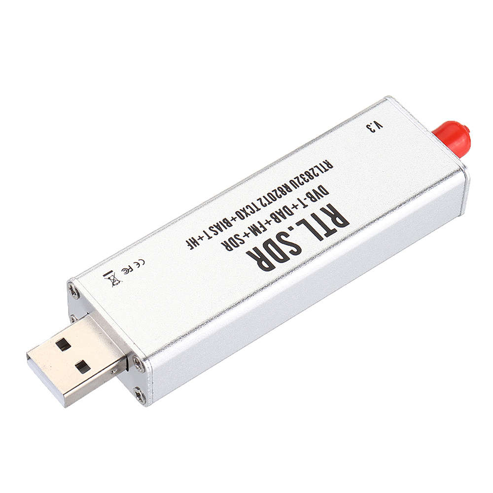 RTL-SDR Blog RTL SDR V3 R820T2 RTL2832U 1PPM TCXO SMA RTLSDR Software Defined Radio Receiver with...