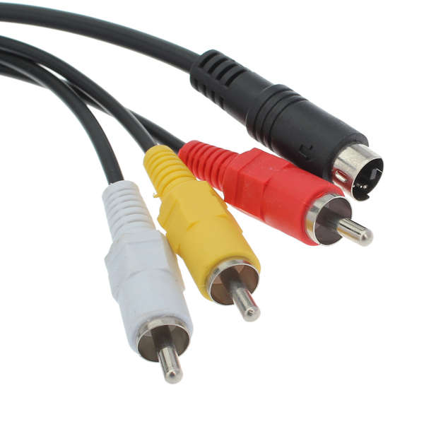 RCA AV Video TV Cable For Sony Digital Camera Camcorder