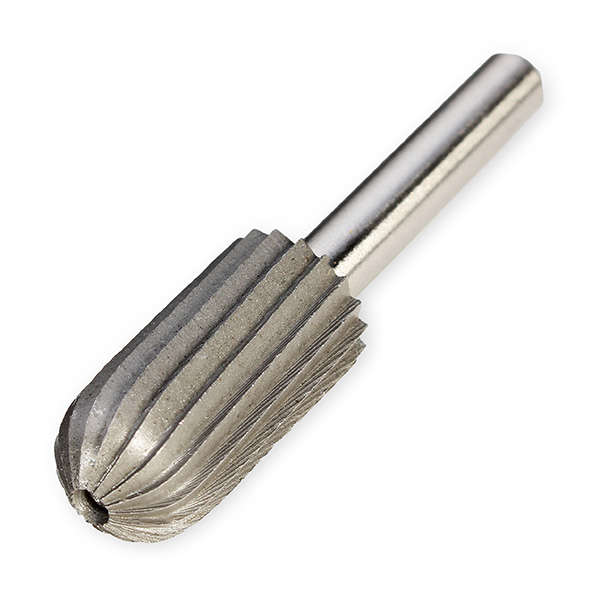 Drillpro 6pcs 6mm Shank Tungsten Steel Rotary File Cutter Engraving Grinding Bit For Rotary Tools