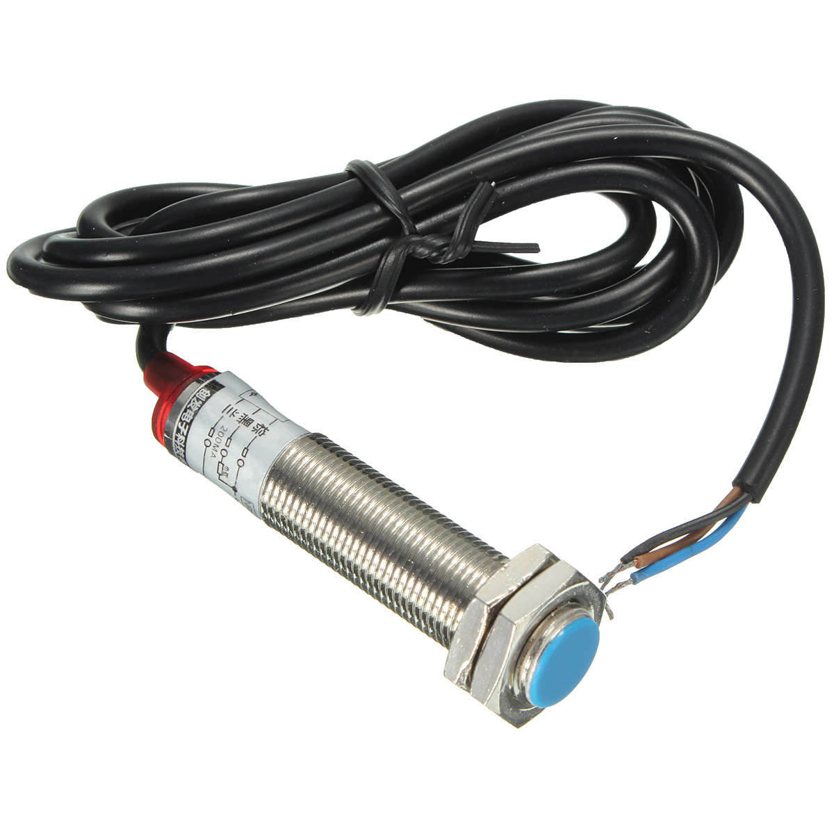 Red LED Tachometer RPM Speed Meter with Proximity Switch Sensor