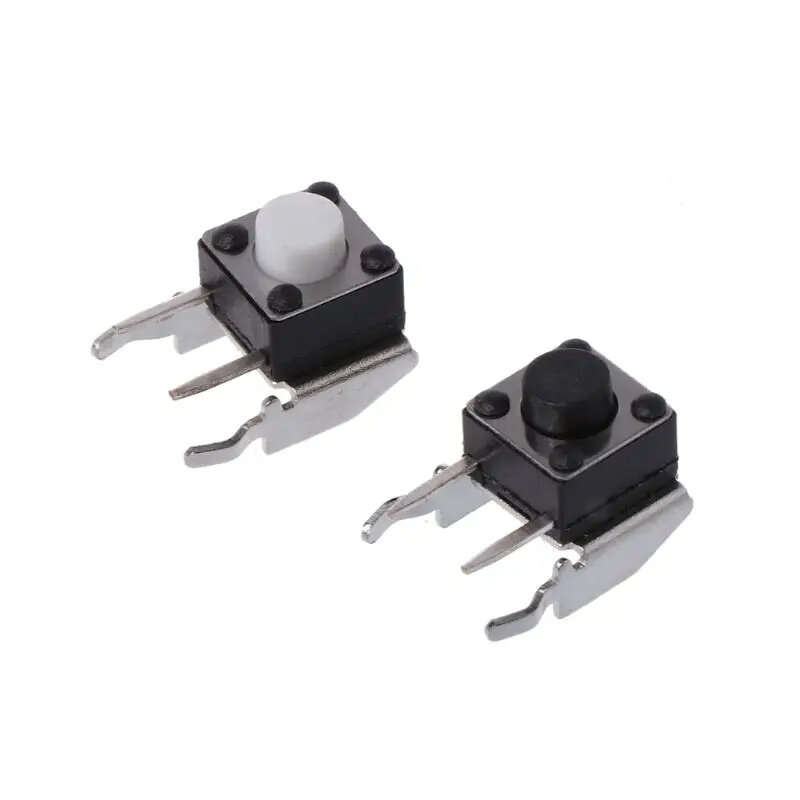 Black - 10Pcs/Pack Replacement Repair Parts LB RB Switch Bumper Joystick Button for Xbox 360/One/Ser