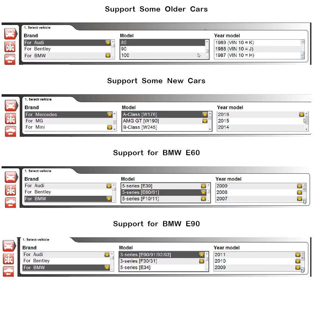 V9.1DS - DS150 Dual-Board V9.1DS V2021.11 Bluetooth OBD2 Car Diagnostic Tool Scanner