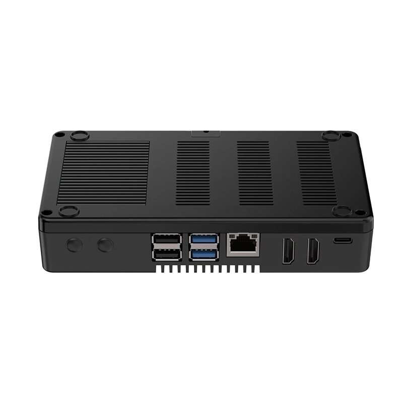 Shell + Dual NVME - Argon One V5 Aluminum Alloy Case for Raspberry Pi 5 Compatible with PWM Fan USB