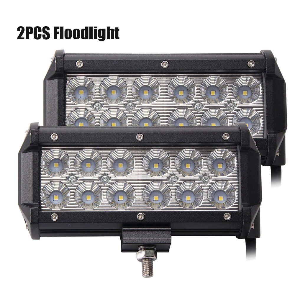 36W - 12W/26W/48W LED Light Bar Spotlight/Floodlight Work Light Modified Car Roof Lights for Motorcy