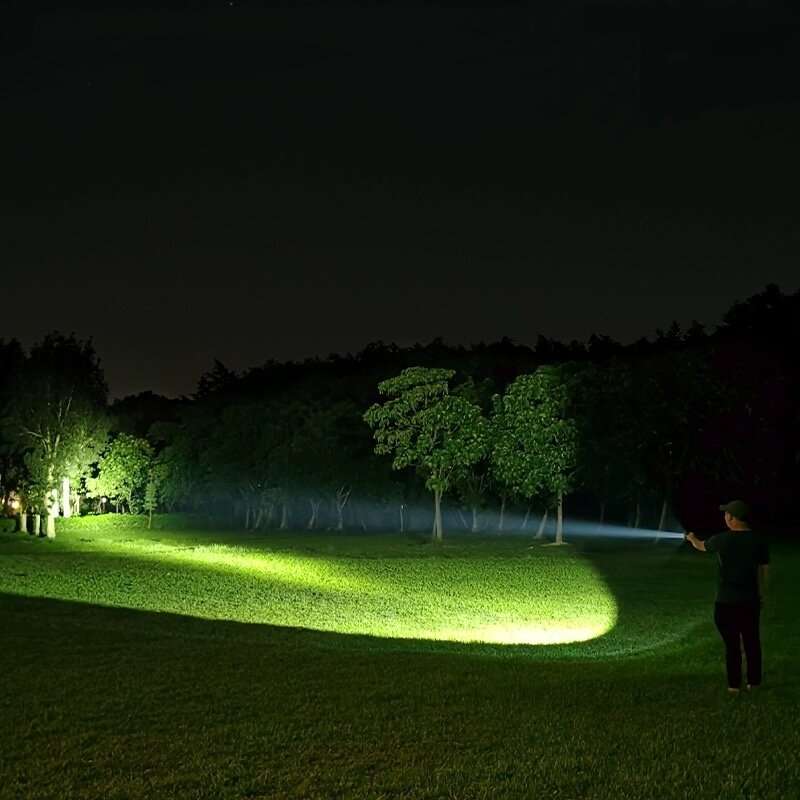 With Battery - Astrolux FT03 Pro V2 SFT90X LED 6100LM 1411M High Lumen Thrower Flashlight USB-C Rech