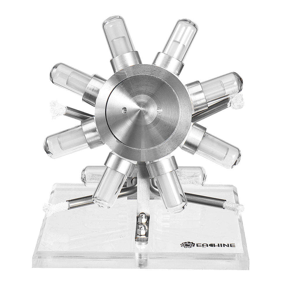 Eachine ET3 STEM Hot Air Four Cylinder Stirling Engine External Combustion Engine Model Is Suitable