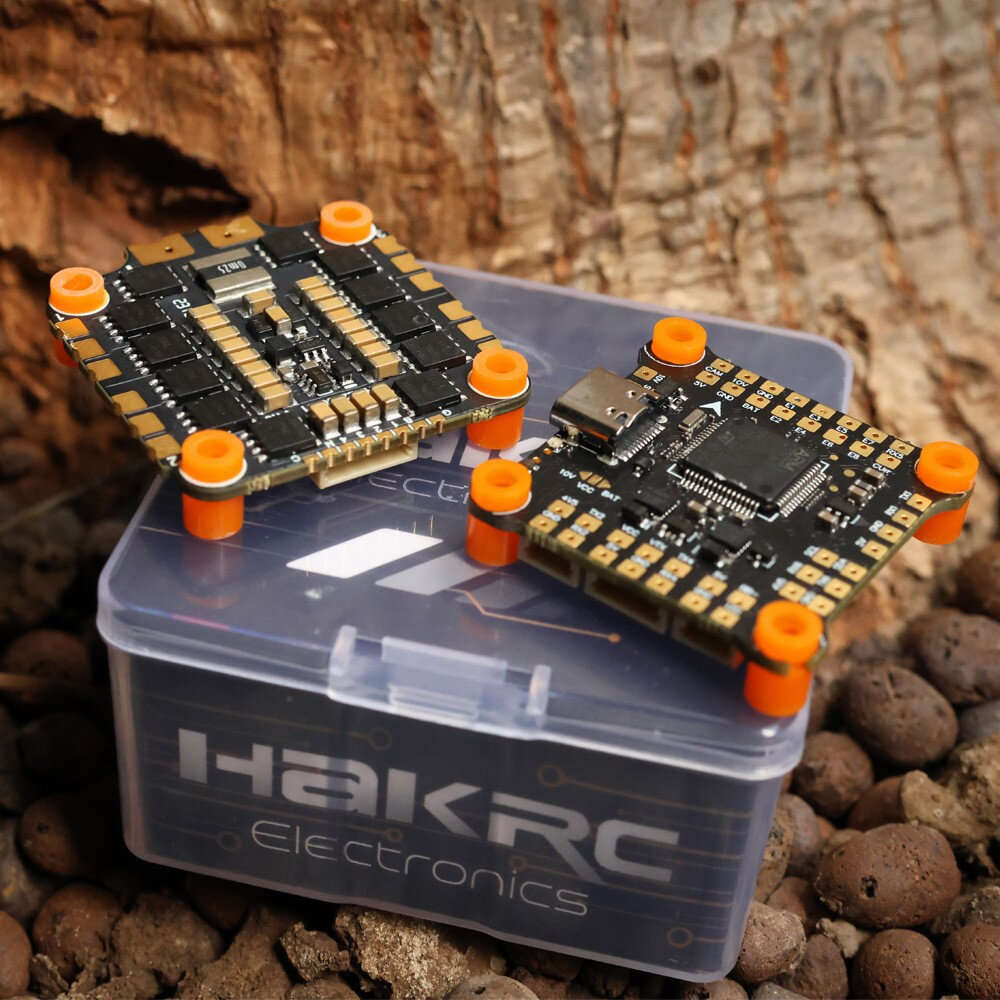 Stack - 30.530.5mm HAKRC F7230 V2 2-6S Flight Controller 2130 50A 8bit 4in1 ESC Stack ICM42688 Dual