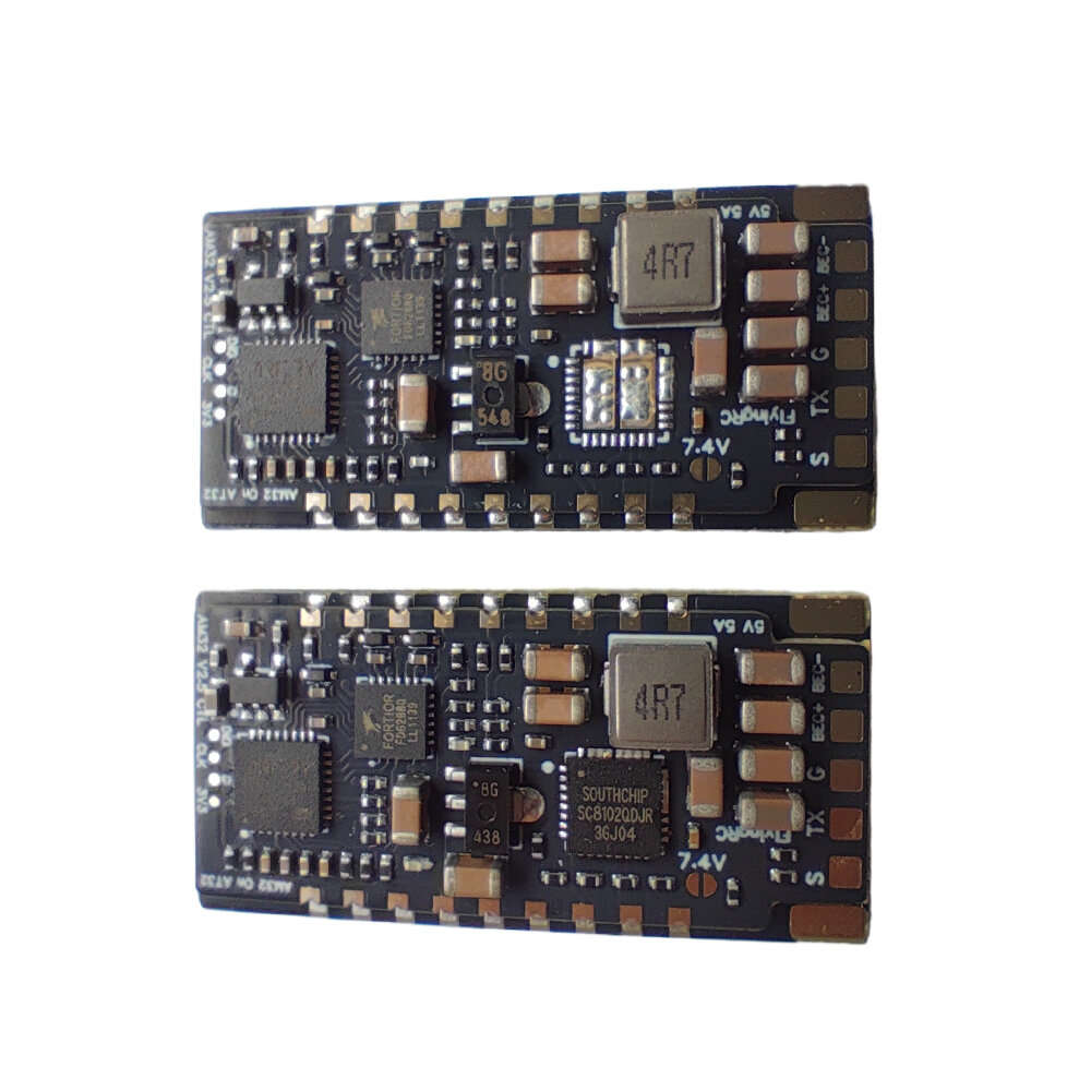 Without BEC Version - FlyingRC AM32 75A Brushless ESC V2.5 32-bit Controller 2~7S for RC Cars Vehicl