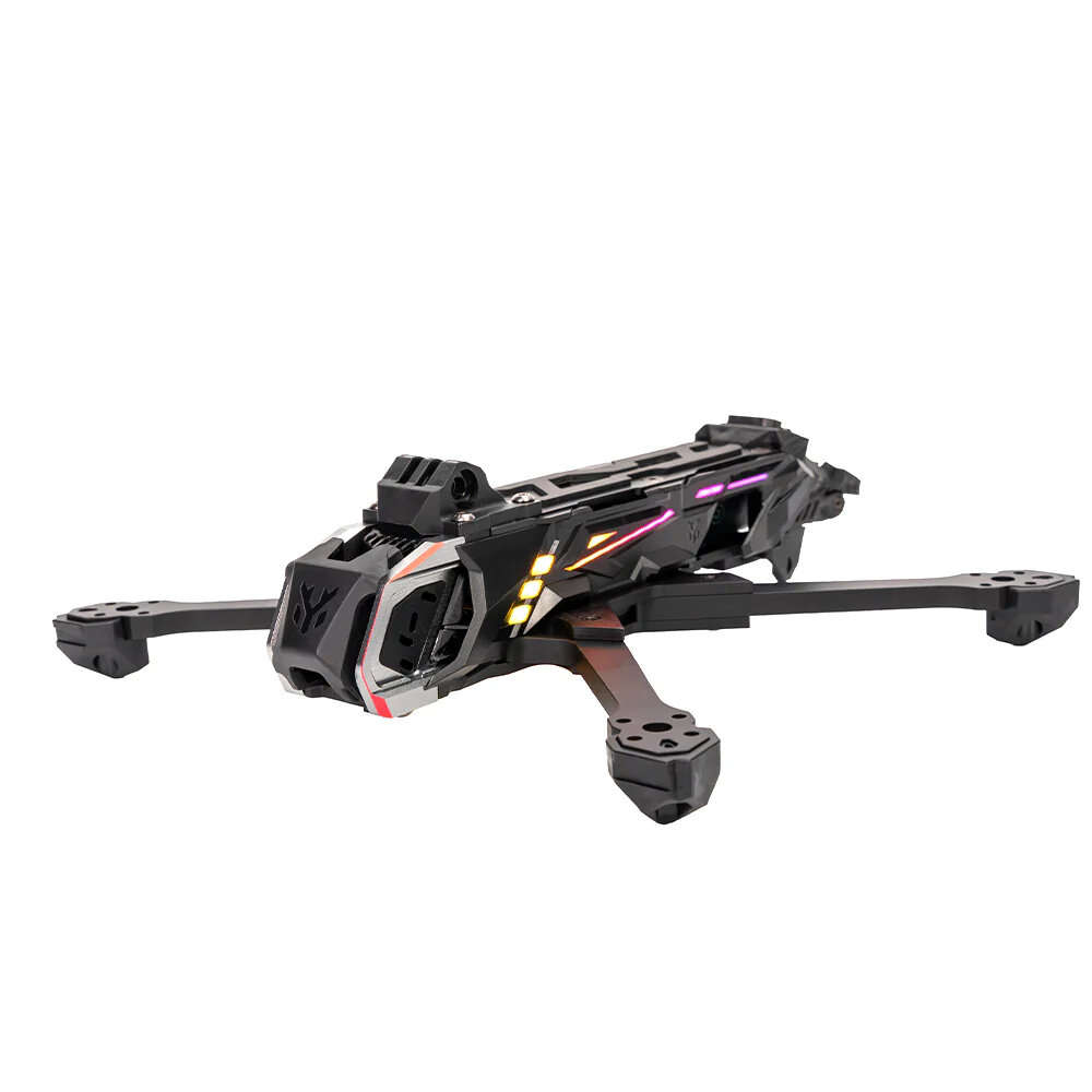 DC - HGLRC Nblade MAX 5 Inch Ture X / DC Frame Kit Compatible with DJI O4 PRO / DJI O3 Air Unit / An
