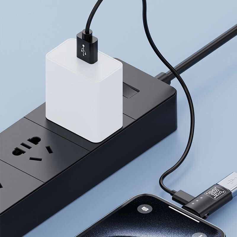 Lightning(Silver) - Type-C to Lightnings OTG Adapter Fast Data Transfer Fast Charging Supported Type