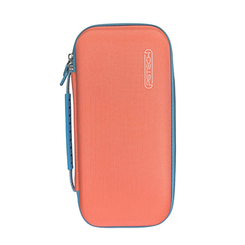 Orange - PGTECH GP-378 Switch2 Console Carrying Case EVA Oxford Fabric Shockproof Multi-Card Slots D