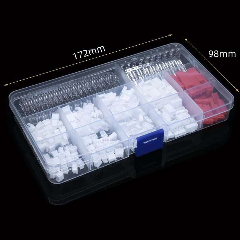 Kit - JST 840Pcs SYP PH 2.0mm Pin Connector Kit Plug and Play Male Female Housing Terminals for PCB
