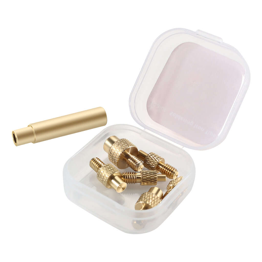 Gold - 3D Printer Accessories M2 M3 M4 M5 M6 M8 VORON2.4 Heat Insert Nut Iron Tip 936 Soldering Iron