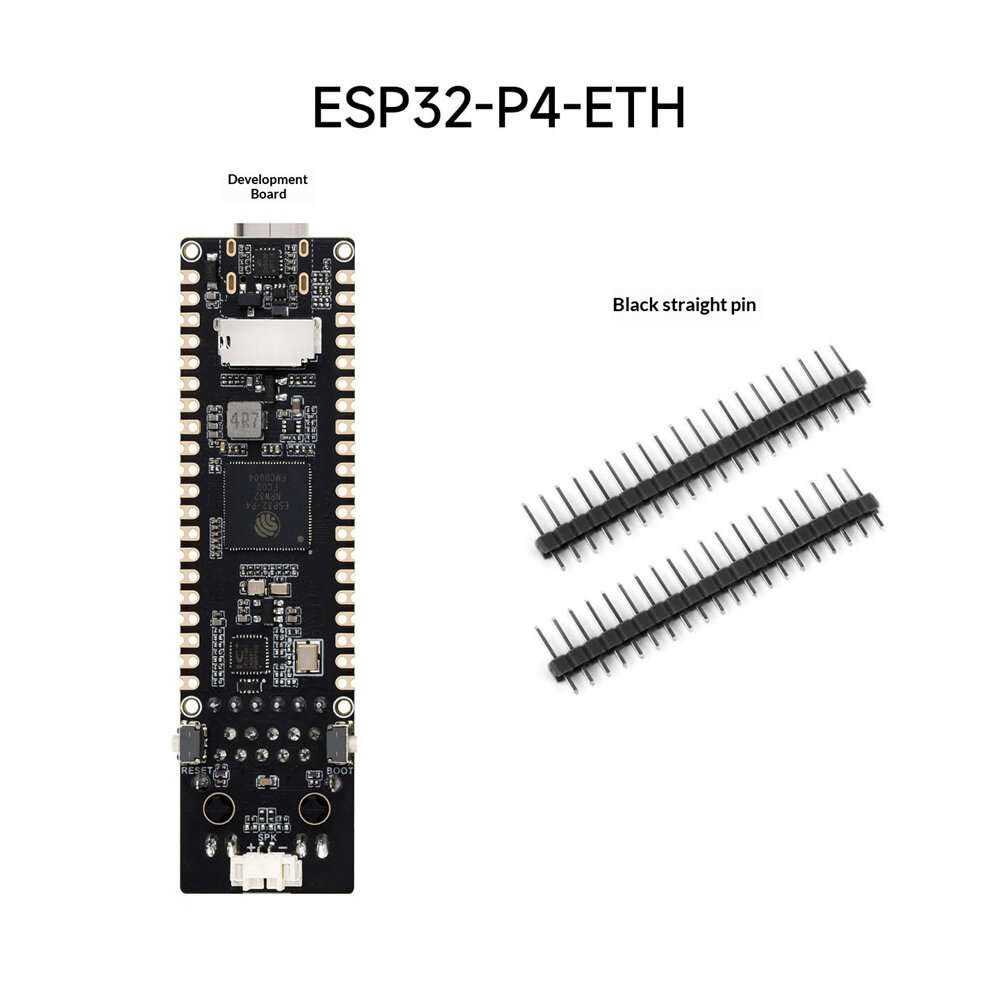ESP32-P4-POE-ETH-NH - ESP32-P4-ETH Development Board Kit RJ45 Ethernet Port 32MB NOR Flash DSI USB 2