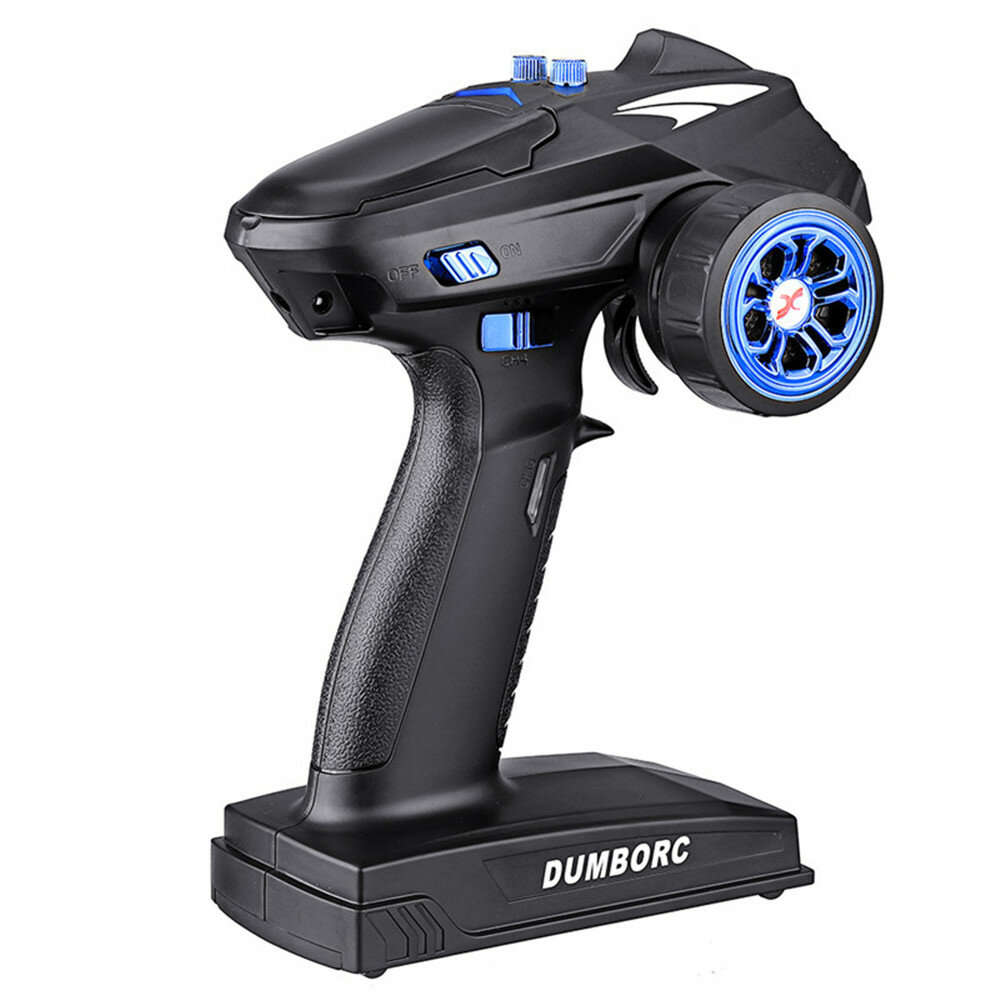 Orange - DumboRC X6 2.4GHz 6CH FHSS Radio Transmitter Support Gyro Sensitivity Adjustment with X6FG