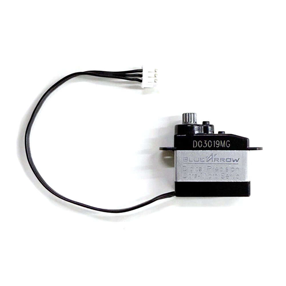 Silver - Blue Arrow D03019MG High-Torque All-Metal Gears Digital Precision Ultra-micro RC Servo